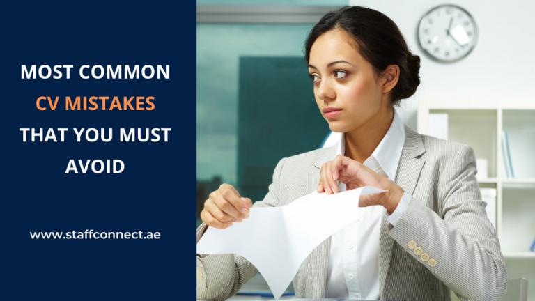 Most Common CV Mistakes That You Must Avoid