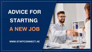 Advice For Starting a New Job