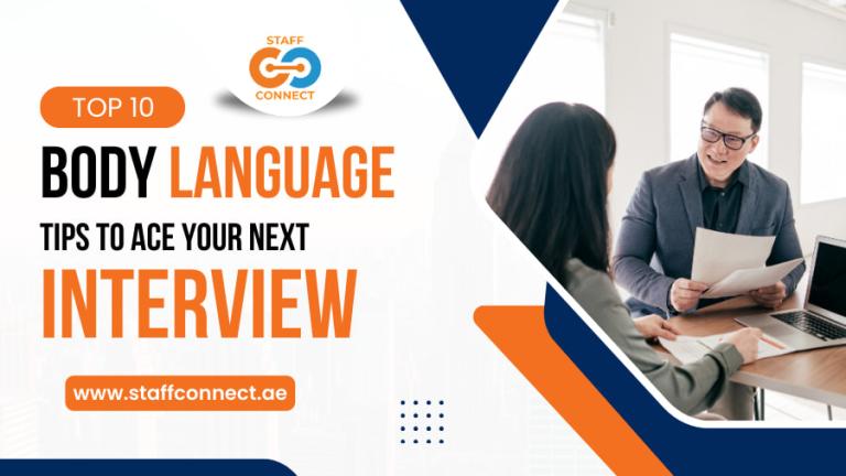 10 Body Language Tips To Ace Your Next Interview
