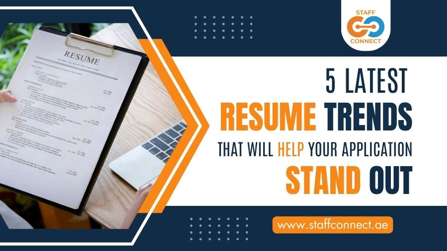 5 Latest Resume Trends to Make Your Application Stand Out