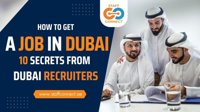 How To Get A Job in Dubai - 10 Secrets From Dubai Recruiters