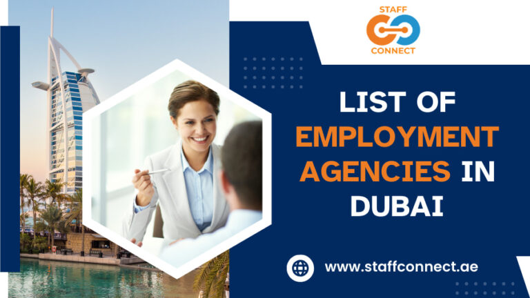 List Of Employment Agencies In Dubai