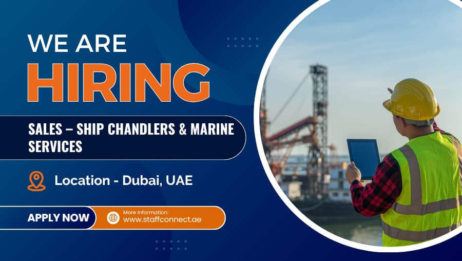 Sales – Ship chandlers & Marine services