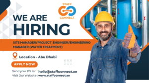 Site ManagerProject EngineerEngineering Manager (Water Treatment)