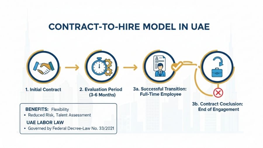 Understanding the Contract-to-Hire Model in UAE