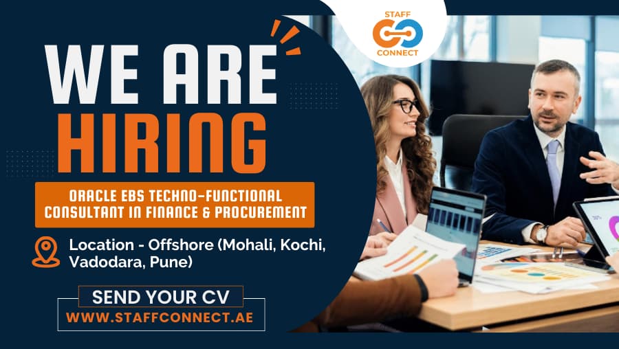 Oracle EBS Techno-Functional Consultant in Finance & Procurement