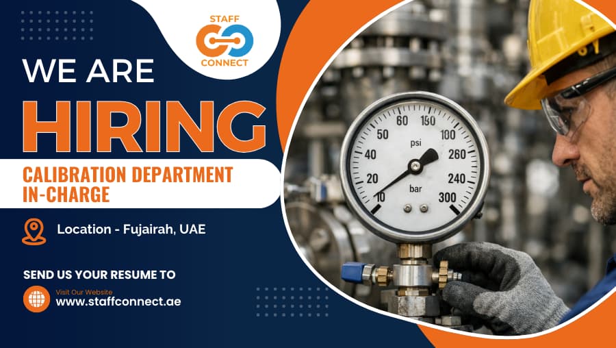 Calibration Department In-Charge