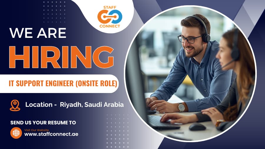 IT Support Engineer (Onsite Role)