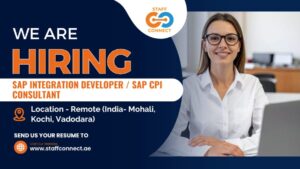 SAP Integration Developer / SAP CPI Consultant