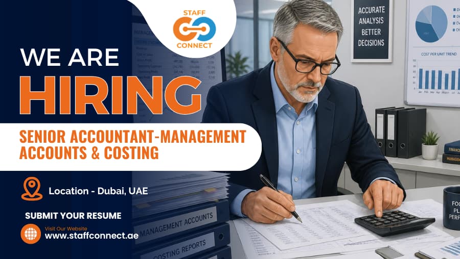 Senior Accountant – Management Accounts & Costing